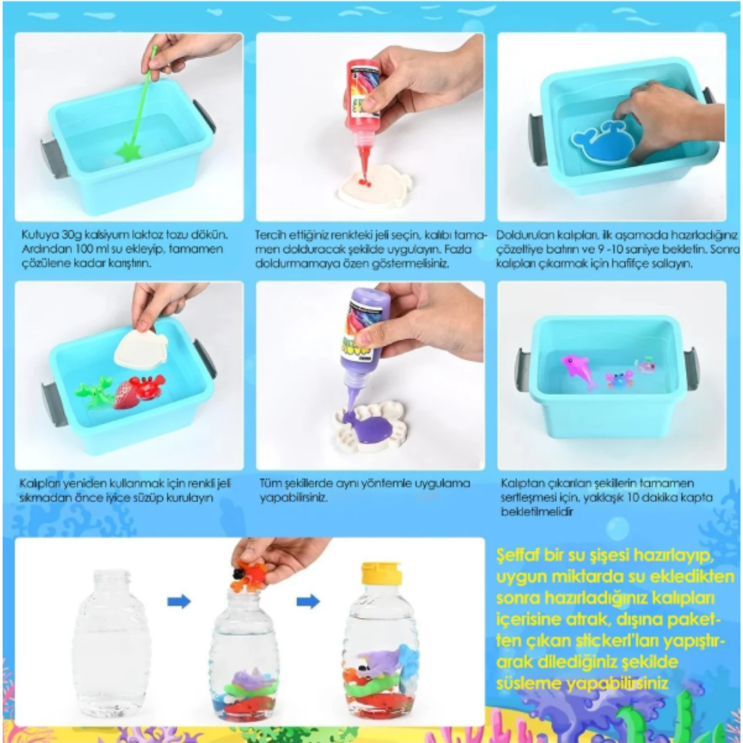 Magic Water Elf Sihirli Su Hayvanları Oyun Seti